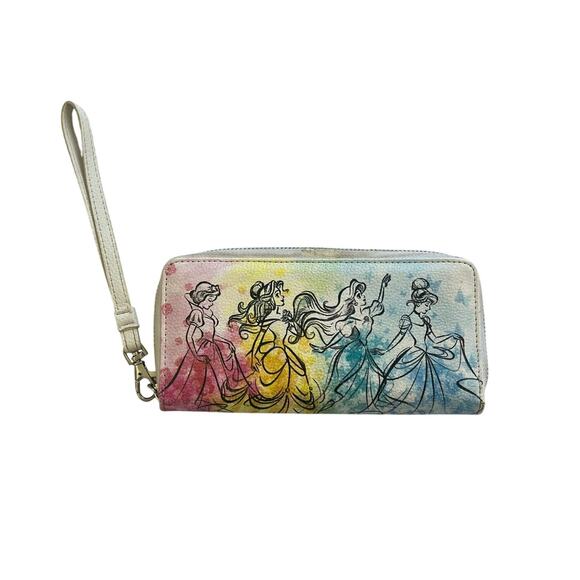 Disney Parks Rainbow Disney Princesses Autographed Wallet - Picture 1 of 16